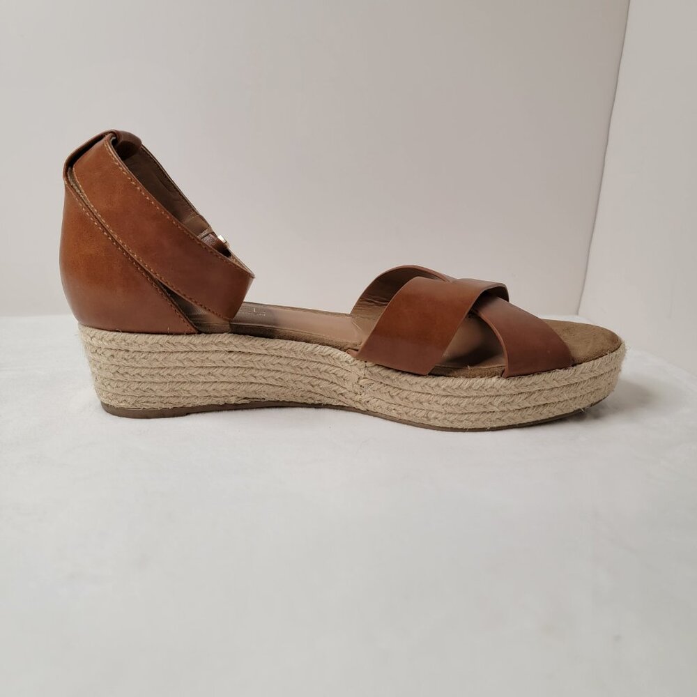 Michael Shannon Sylvie Espadrilles Platform Ankle Strap Wedges Sandals size 9.5 - Picture 8 of 11